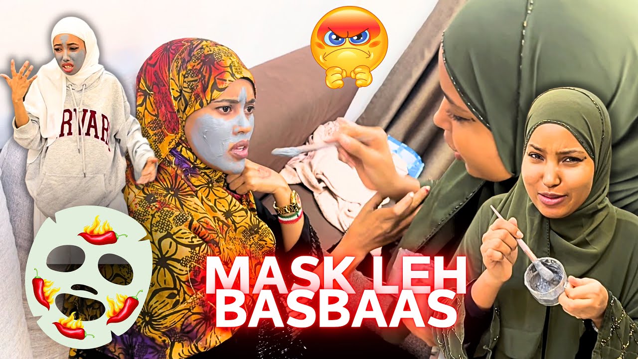 BASBAAS AYAAN MASK UGU DARAY WAJIGA AYAY KA GUBTEEN …OMG😱