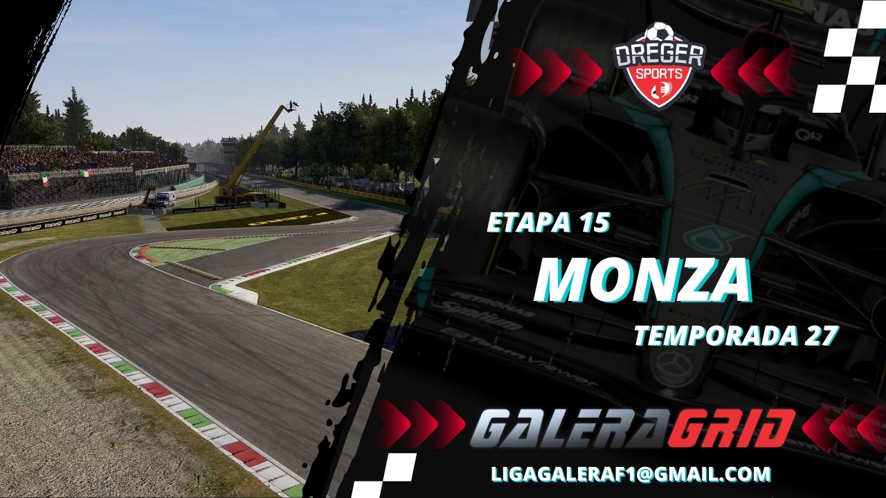 ITÁLIA MONZA AO VIVO COM IMAGENS | ETAPA 15/16 TEMPORADA 27 | JOÃO ROBERTO