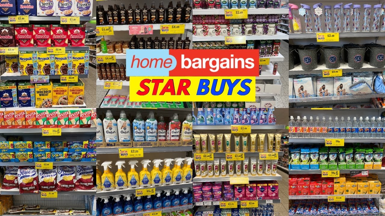 HOME BARGAINS STAR BUYS NEW COLLECTION WITH PRICE AUG 2023 | HOME BARGAINS HAUL | TRAVELANDSHOP