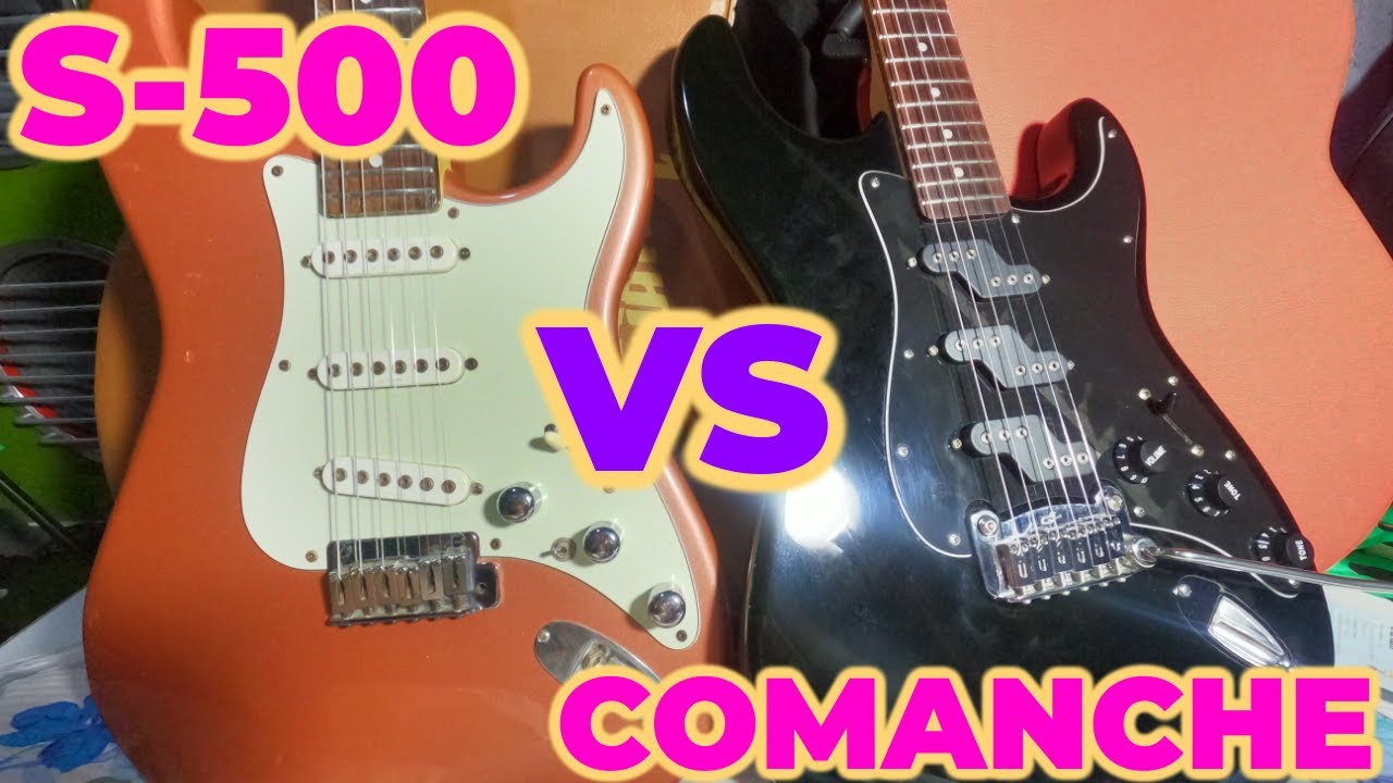 G&L GnL Tribute Sound Comparison: S500 (Japan) VS Comanche (Indonesia)