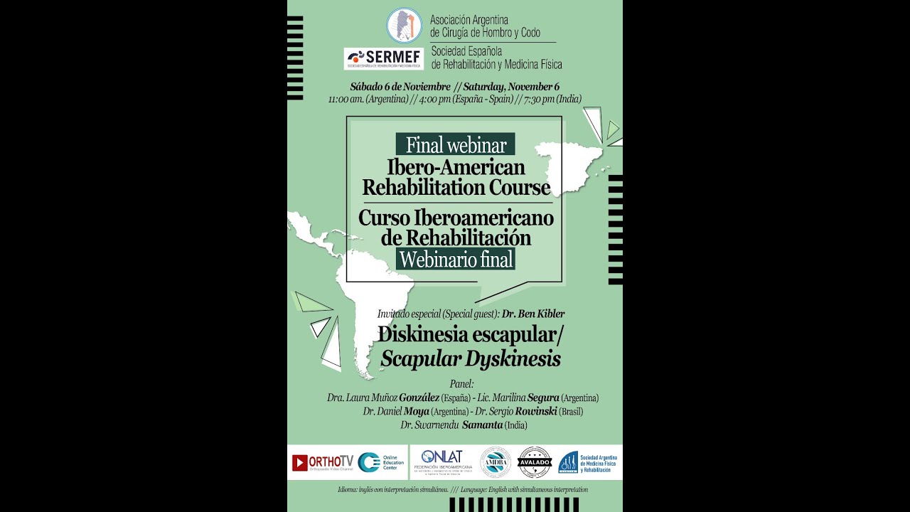 SCAPULAR DYSKINESIA- Dr. Ben Kibler