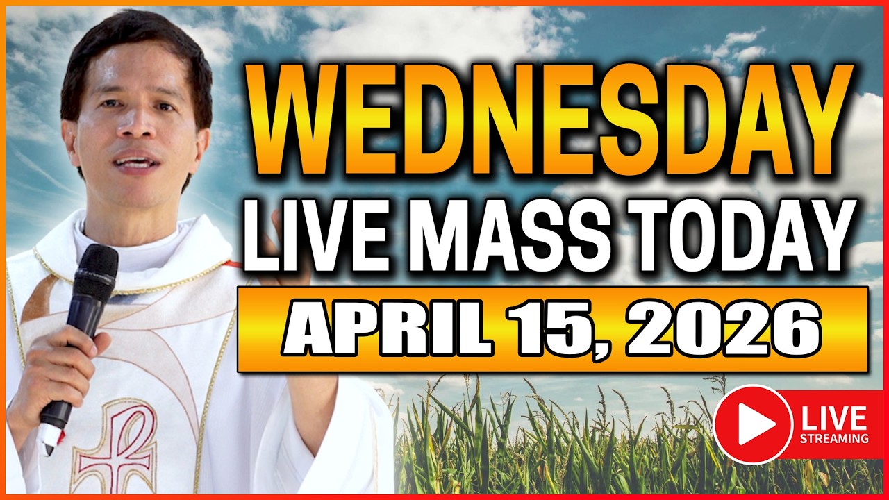 FILIPINO LIVE MASS TODAY ONLINE II APRIL 15, 2026 II FR. FIDEL ROURA