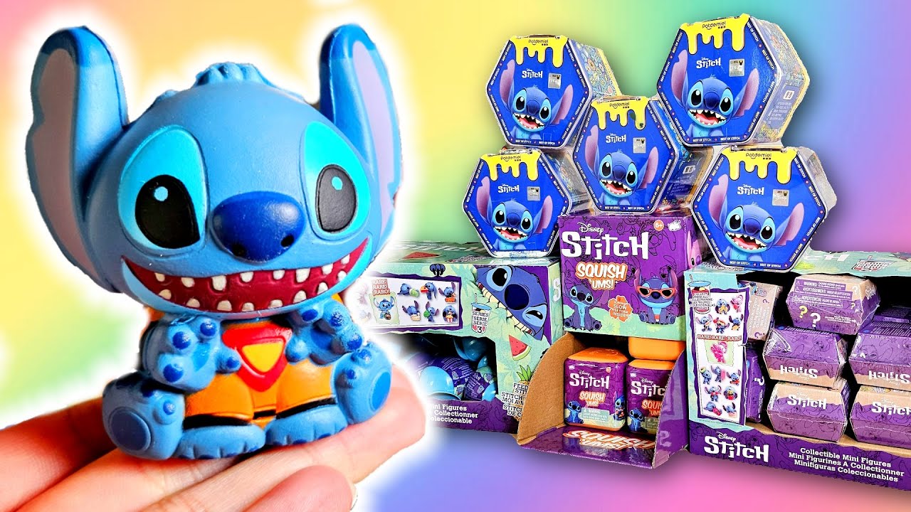 OPENING A BUNCH OF STITCH STUFF! #stitch #unboxing #disney