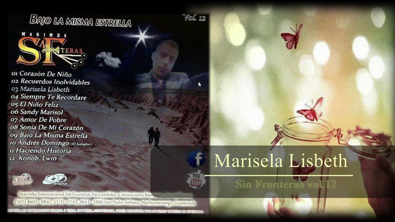 Marimba Sin Fronteras vol 12 - Marisela Lisbeth