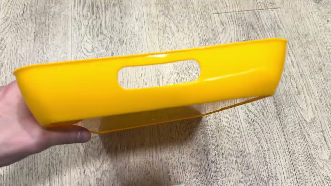 Поднос пластиковый Funny, цвет солнечный