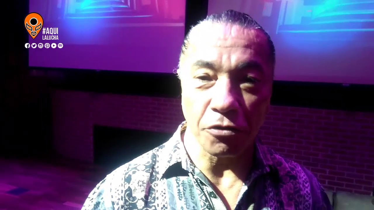 El Negro Casas saluda a todos los amigos de Aqu&iacute; La Lucha