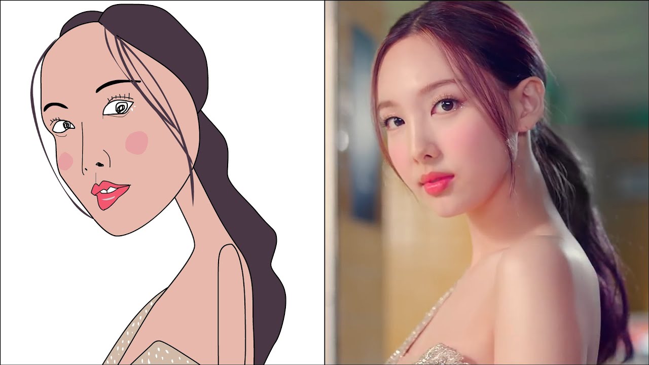 POP DRAWING MEME #287 | TWICE - I CAN'T STOP ME | Ruby Fun