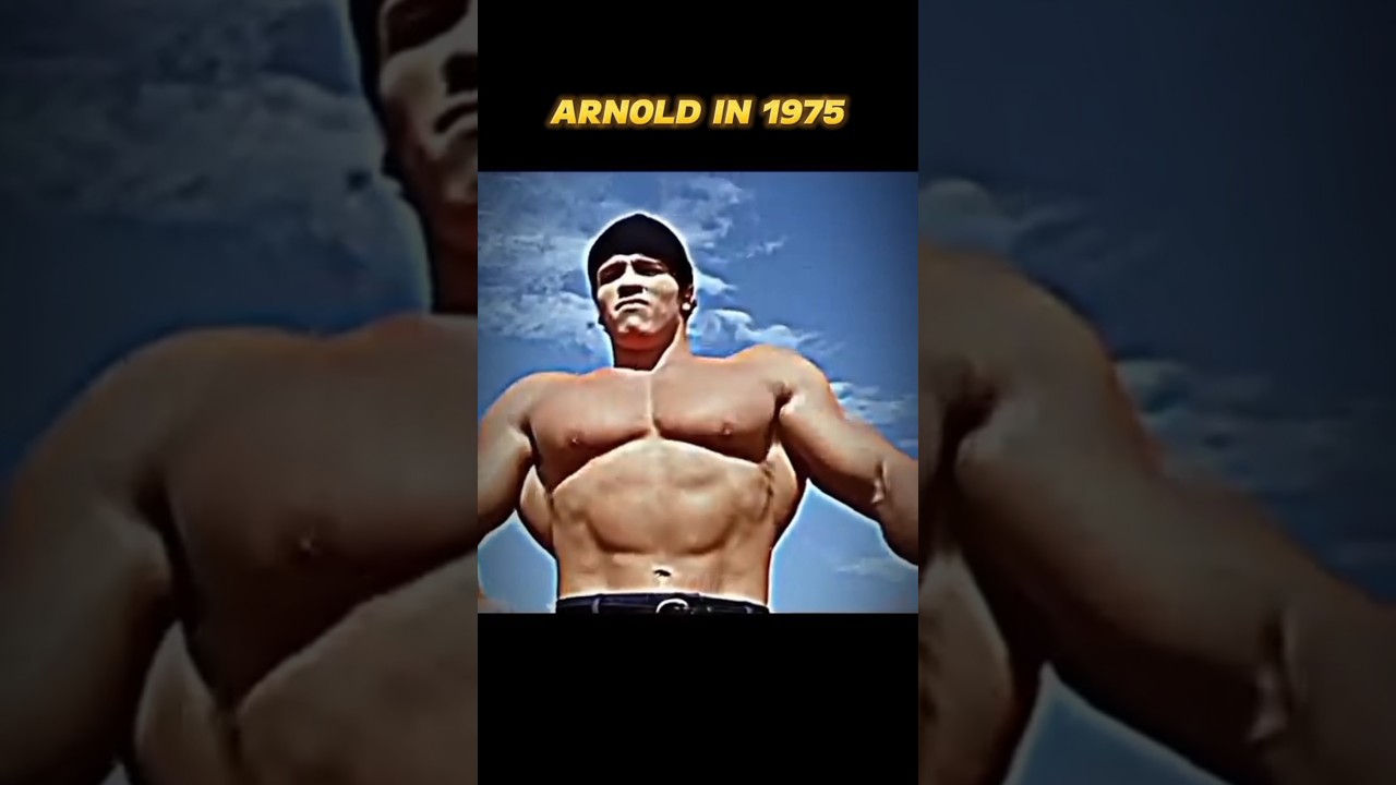 ARNOLD IN 2025 VS 1975🥶 OLD OLYMPIA CHAMPION🏆FATHER OF BODYBUILDING👑#arnoldschwarzenegger#shorts#fyp