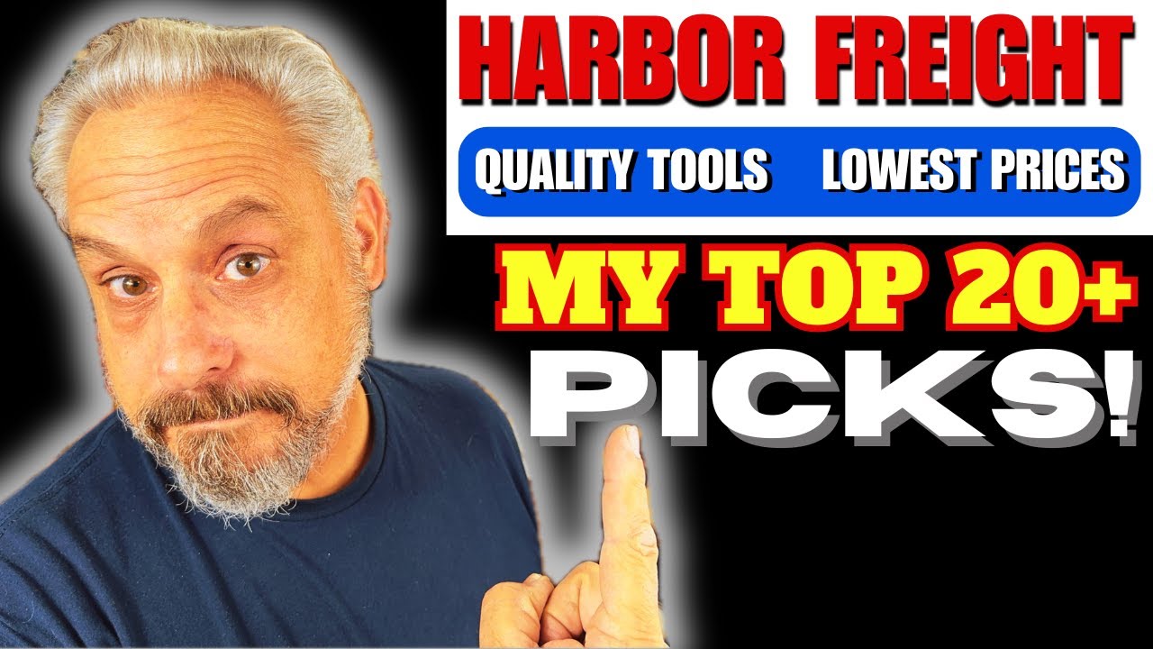 Более 20 инструментов Harbor Freight, которые я рекомендую для вашей мастерской!