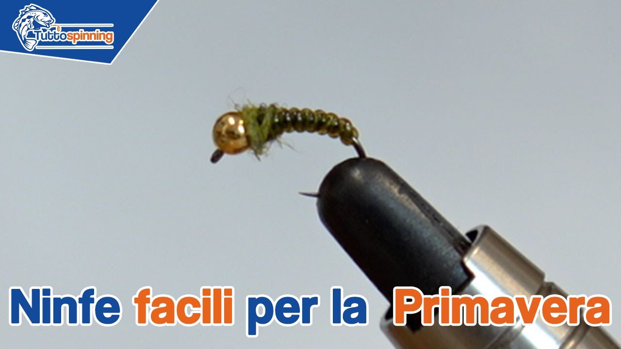 NINFE FACILI per la primavera 😉 Tutorial costruzione mosca