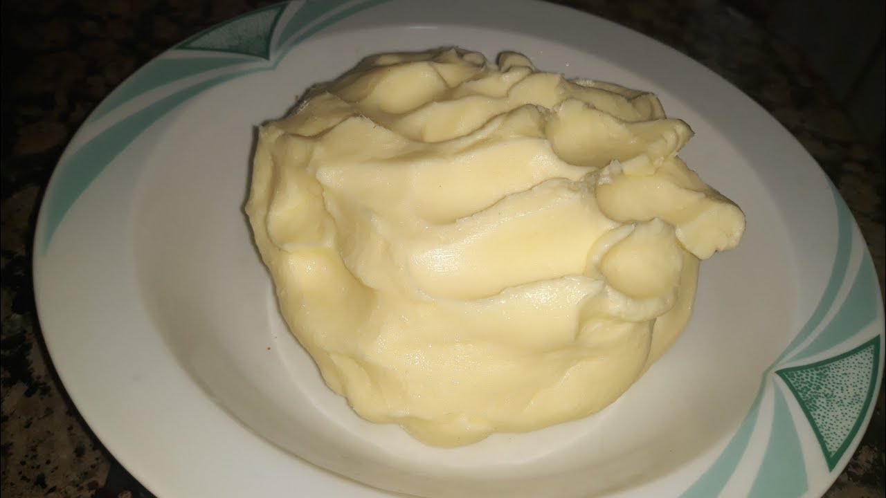 بغيتي تحضري الزبدة بلدية أو سمن بلدي😋😋 دخلي نوريك طريقة سهلة و بمكون  واحد