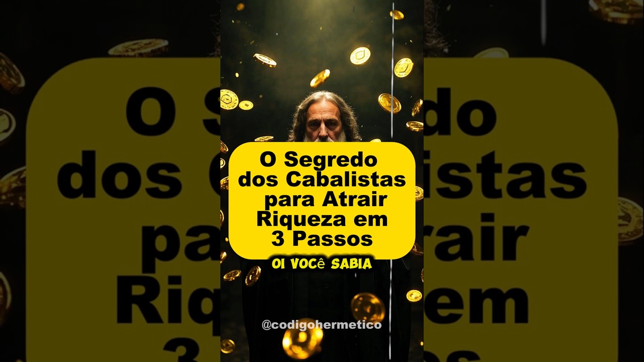 O Segredo dos Cabalistas para Atrair Riqueza em 3 Passos