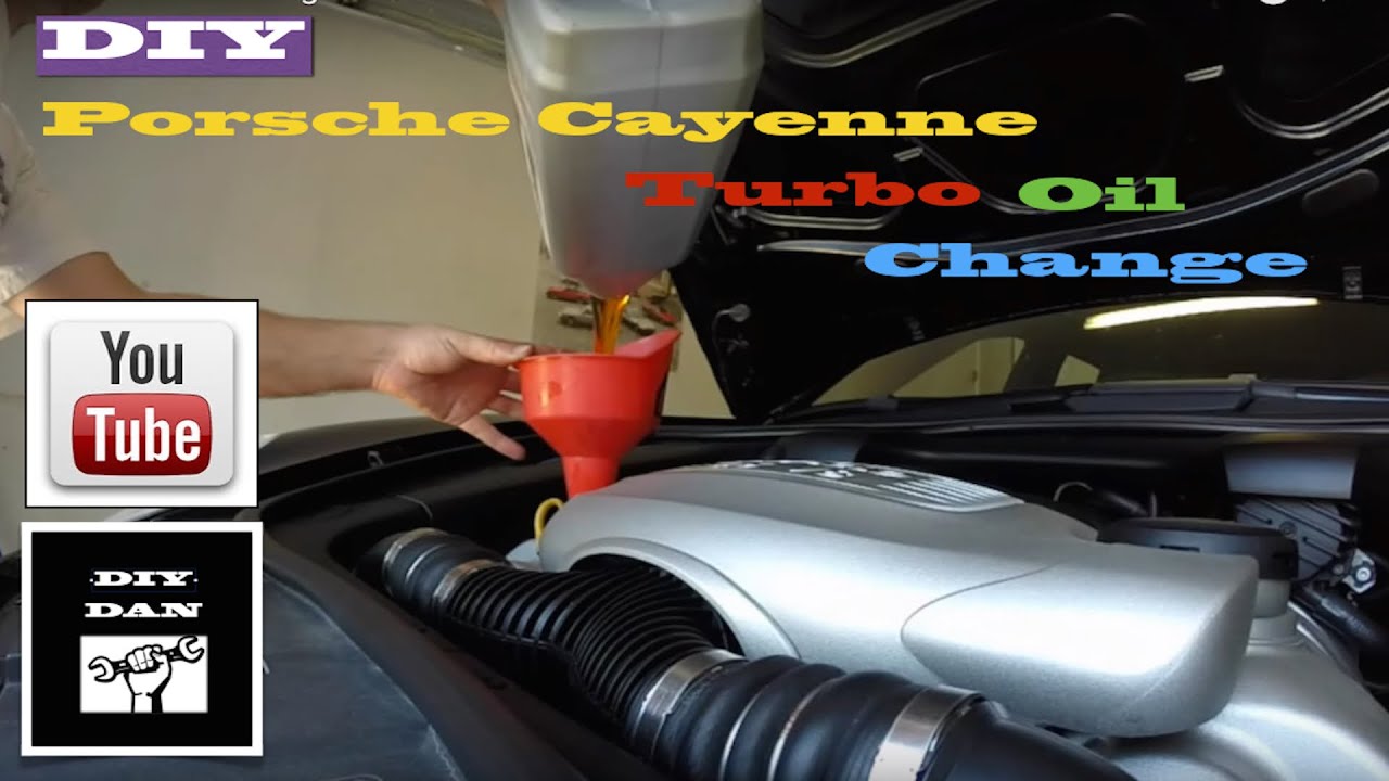 Замена масла Porsche Cayenne Turbo