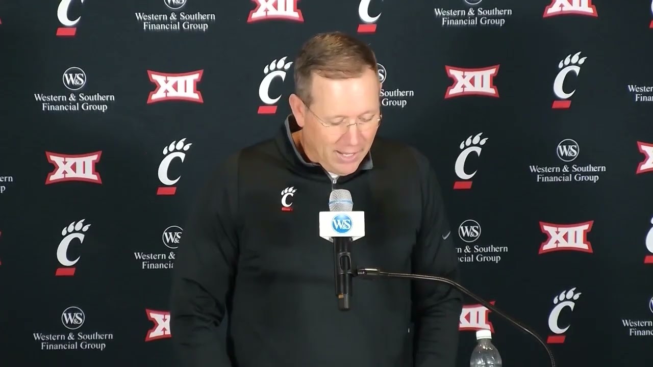 Cincinnati Football | Satterfield, Gerhardt, McDoom, Sorsby Recap Oklahoma State, Preview Baylor