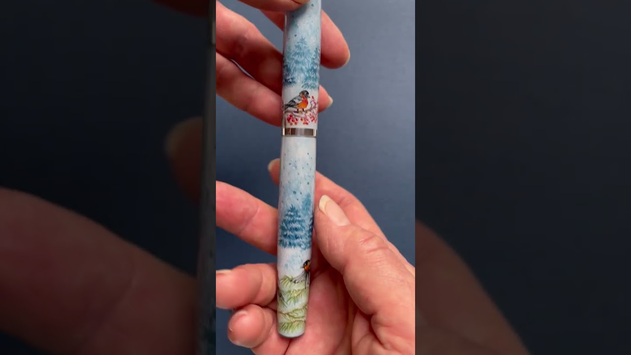 Stanford Pen Studio presents the Snowflakes pen