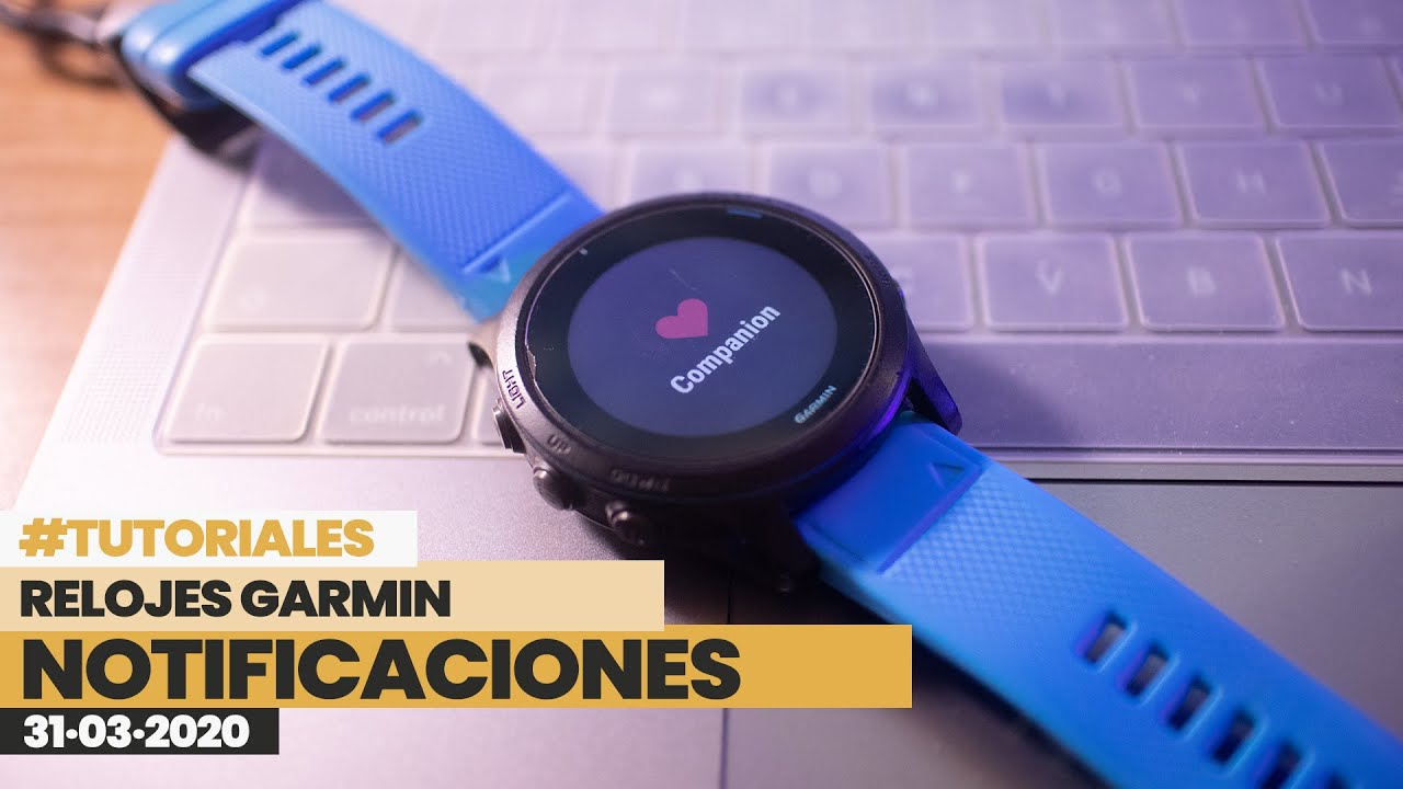 Notificaciones Garmin. Configuracion, gestos y privacidad | BeFinisher