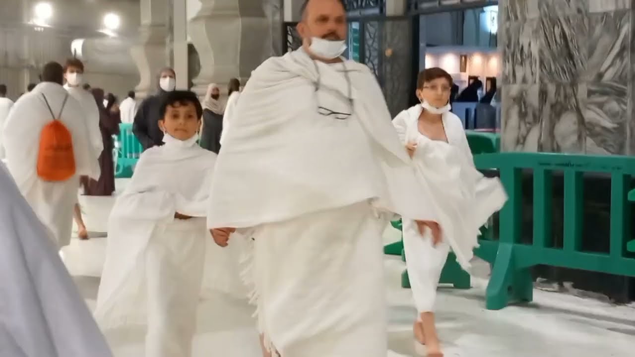 ماشاءاللہ خوبصورت منظر میرے پیارے نبی حضرت محمد صلی اللہ علیہ وسلم کا گھر مبارک  مسجد الحرم