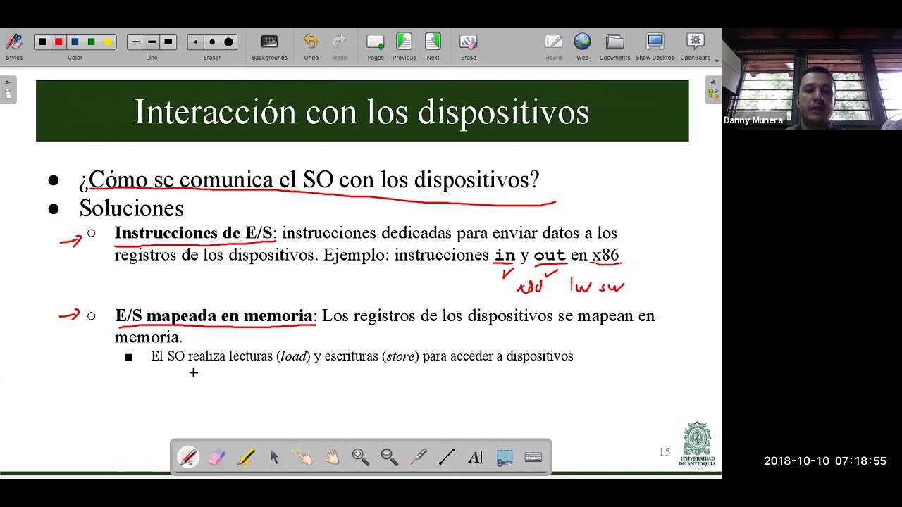 C18P07 - Instrucciones y Entrada Salida Mapeada en Memoria - ISI485 - Sistemas Operativos