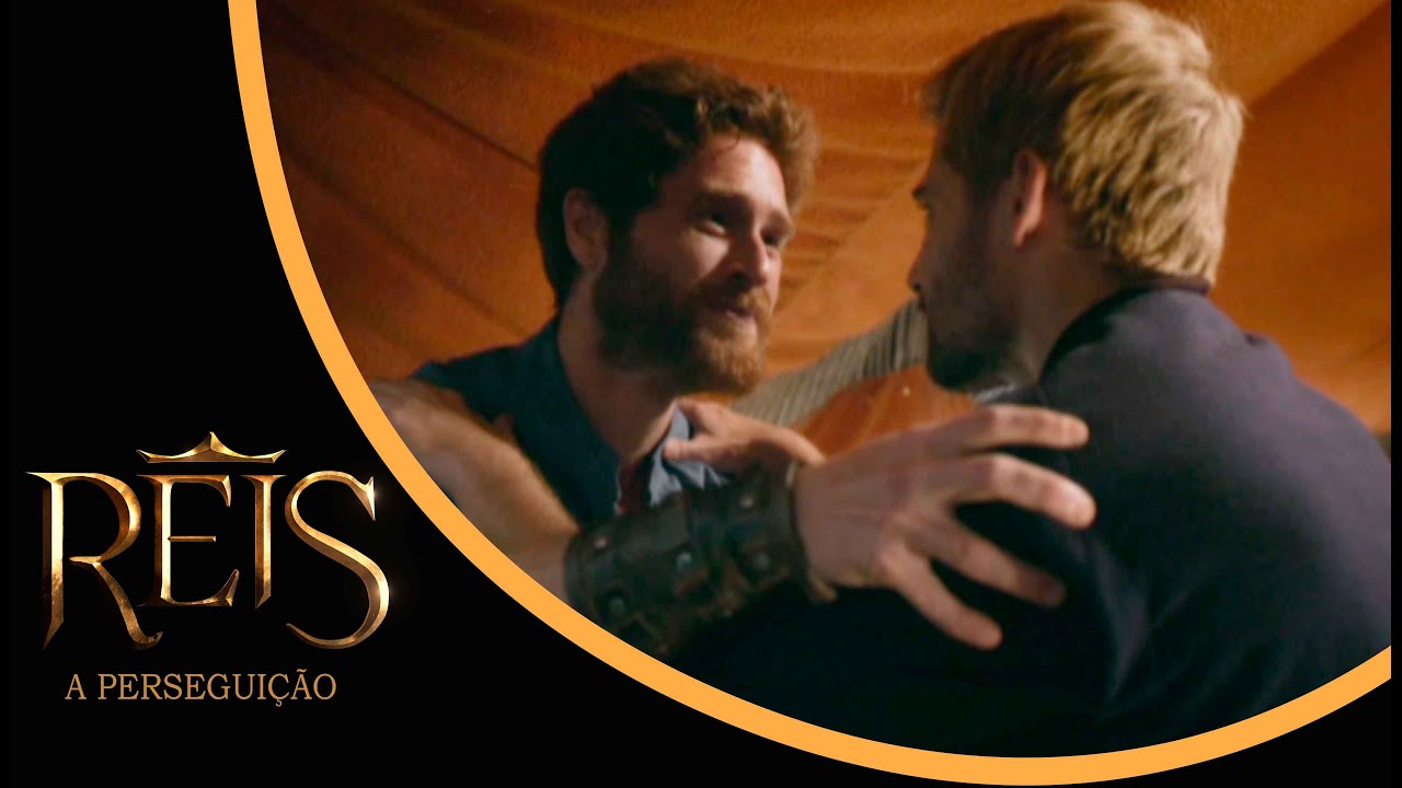 NOVELA REIS: Jônatas encoraja Davi: 