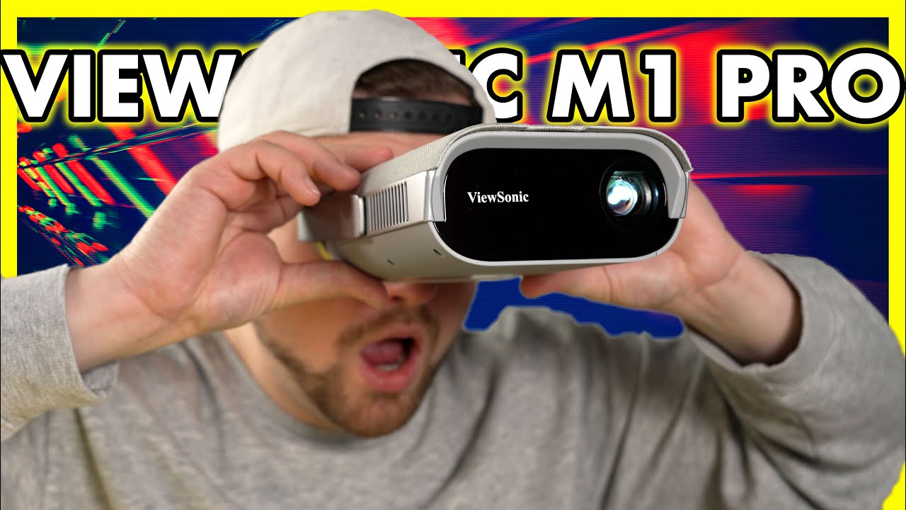 Portabler Beamer & Harman Kardon Sound: ViewSonic M1 Pro Smart LED Projektor | Der ideale Begleiter?