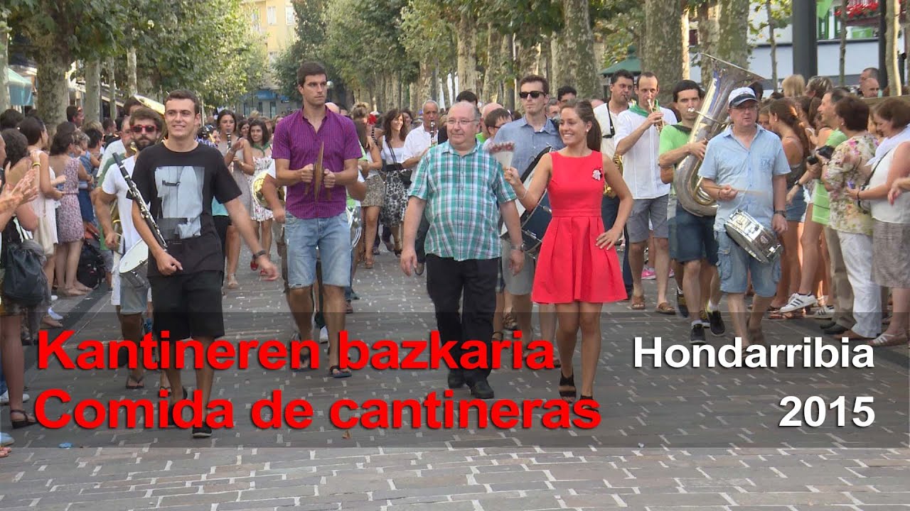 Comida cantineras - Kantineren bazkaria 2015 Hondarribia | Txingudi Online