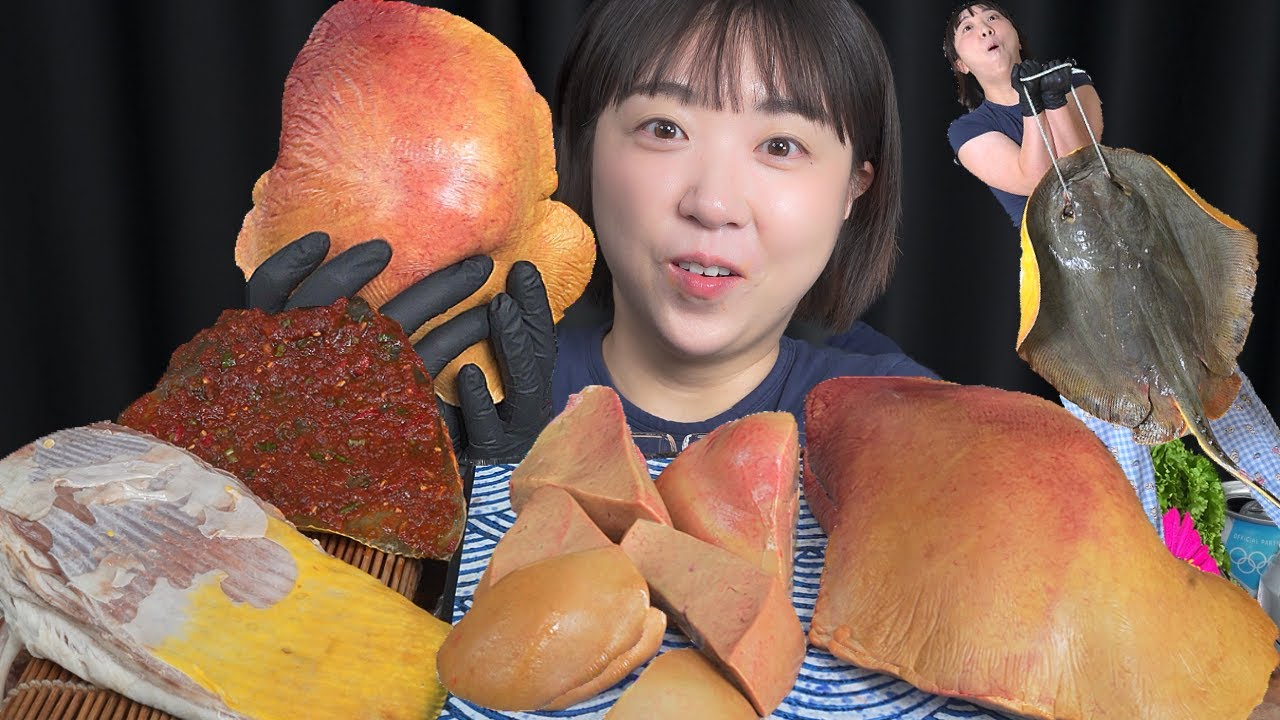 жёлый скат / Mukbang
