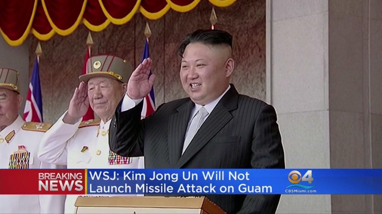 Report: Kim Jong-Un Decides Not To Launch Missile Attack On Guam