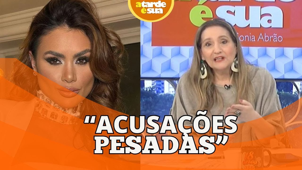 Ex bailarina de Faustão é presa por associação criminosa e Sonia Abrão comenta