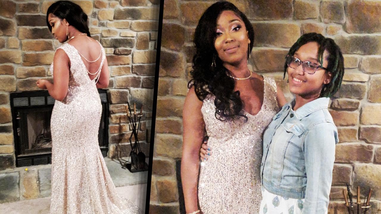Teen Creates Stunning Gown for Big Sister's Prom