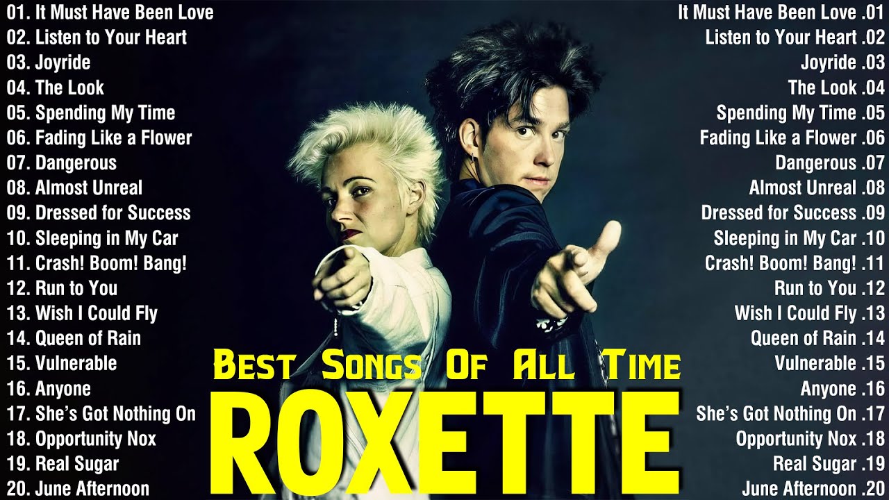Best Songs Of Roxette Full Album Playlist - Roxette Greatest Hits - 70s 80s Oldies But Goodies Music