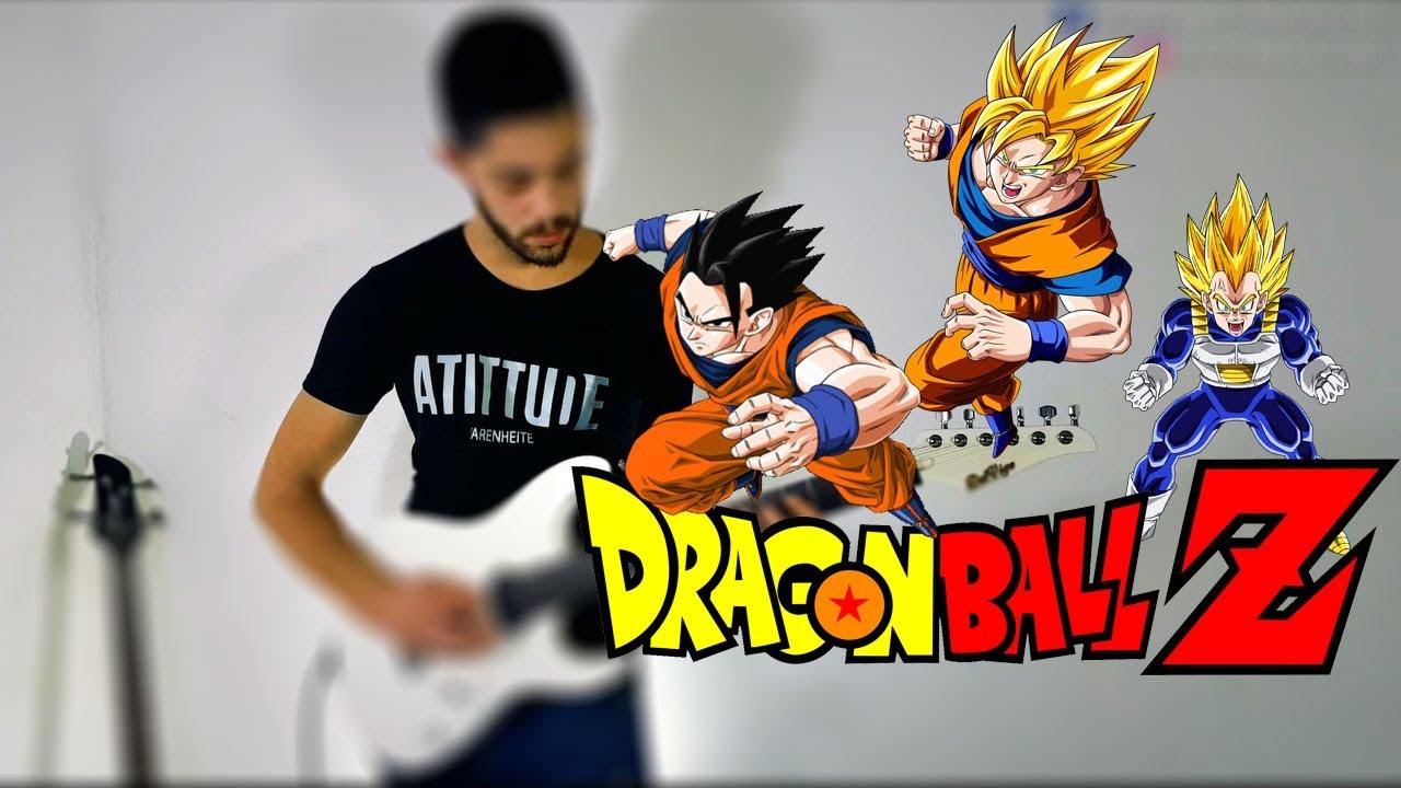 Dragon Ball Z: El Poder Nuestro Es - Electric GUITAR Cover por un Argentino