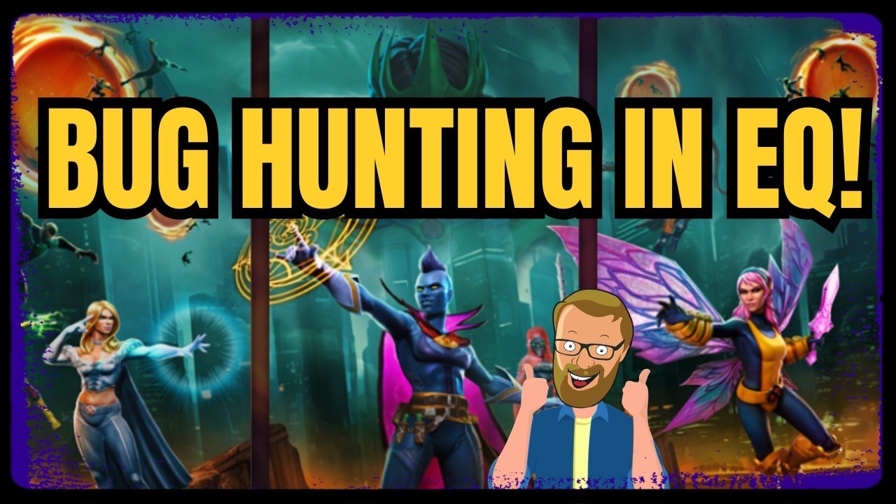 EQ TIME! Let's Catch All The Bugs! Marvel Contest Of Champions!