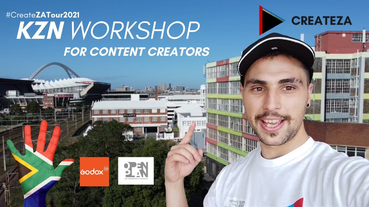 CreateZA Durban Workshop - Content Creator / Influencer events in South Africa