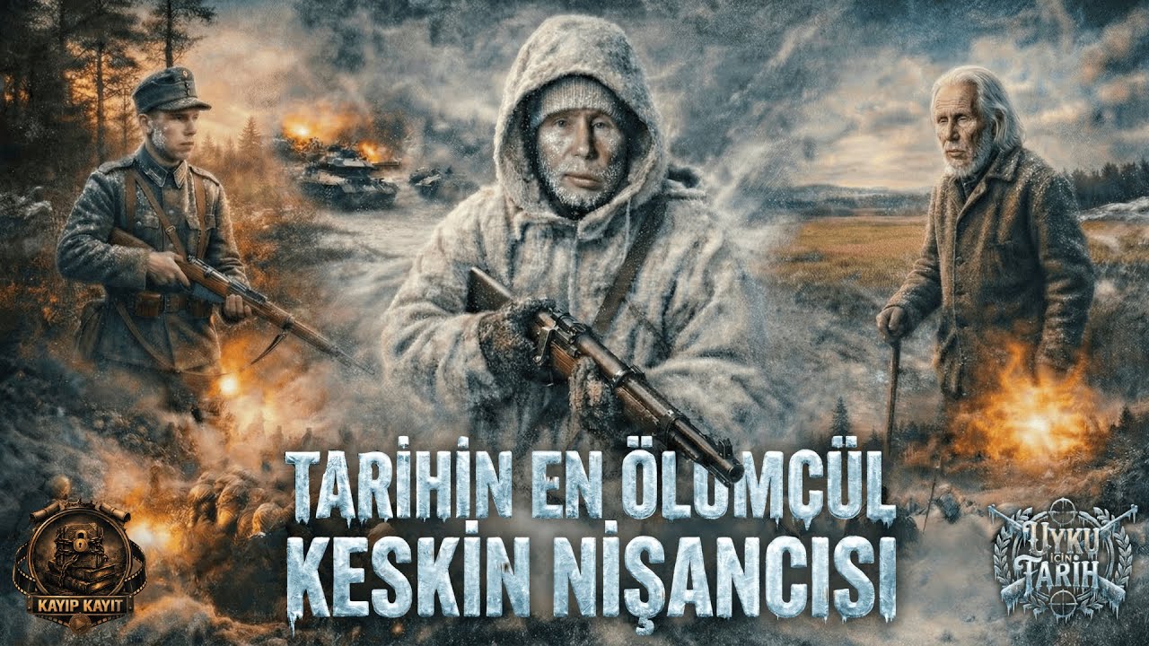 TARİHİN EN ÖLÜMCÜL KESKİN NİŞANCISI SİMO HÄYHÄ (Uyku için Tarih)