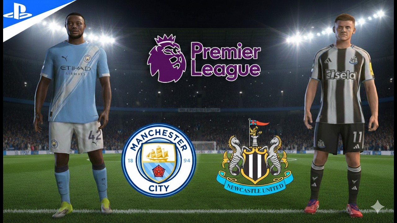 FC 26 - Manchester City vs Newcastle Premier League Full Match