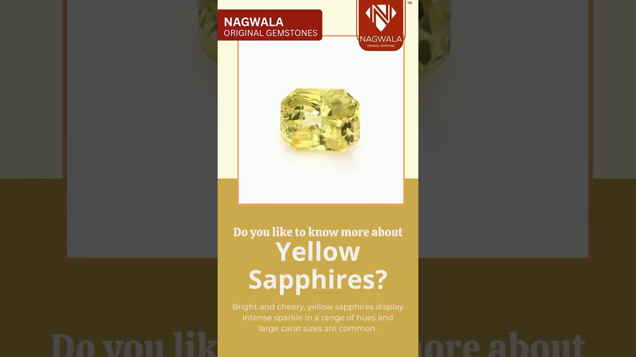 Yellow Sapphire #yellowsapphire #sapphire #gemstone #gemstones #mrnagwala #nagwala ￼