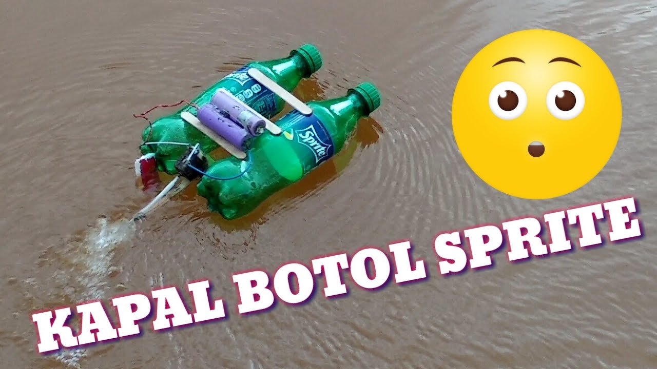 KAPAL DARI BOTOL BEKAS WOWW