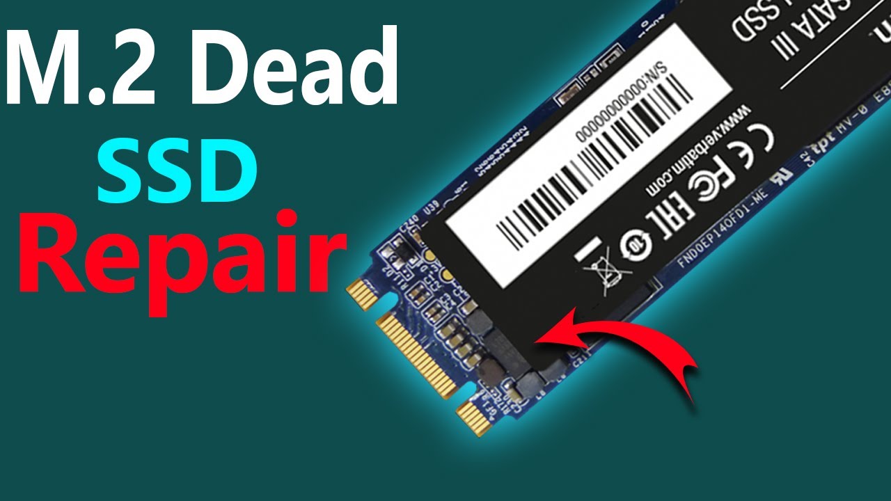 How to repair Dead M.2 ssd drive || M.2 ssd drive not detected