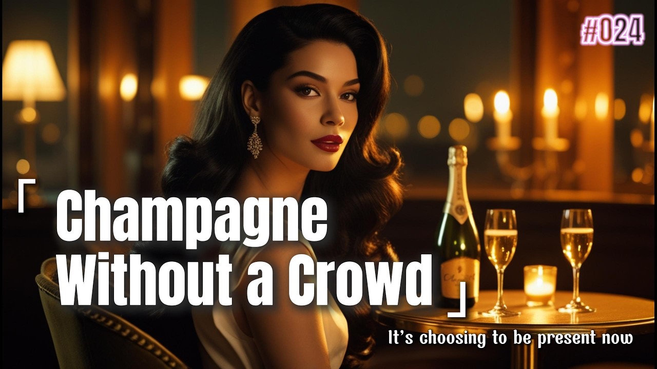 Champagne Without a Crowd 🥂 Vintage Midnight Jazz Ballad | Love Song  #jazz #music #lovesong