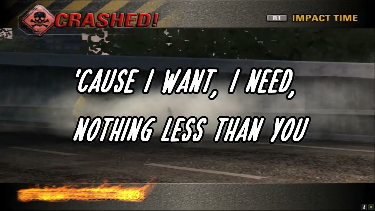 Burnout Revenge OST - I want - Goldfinger With lyrics