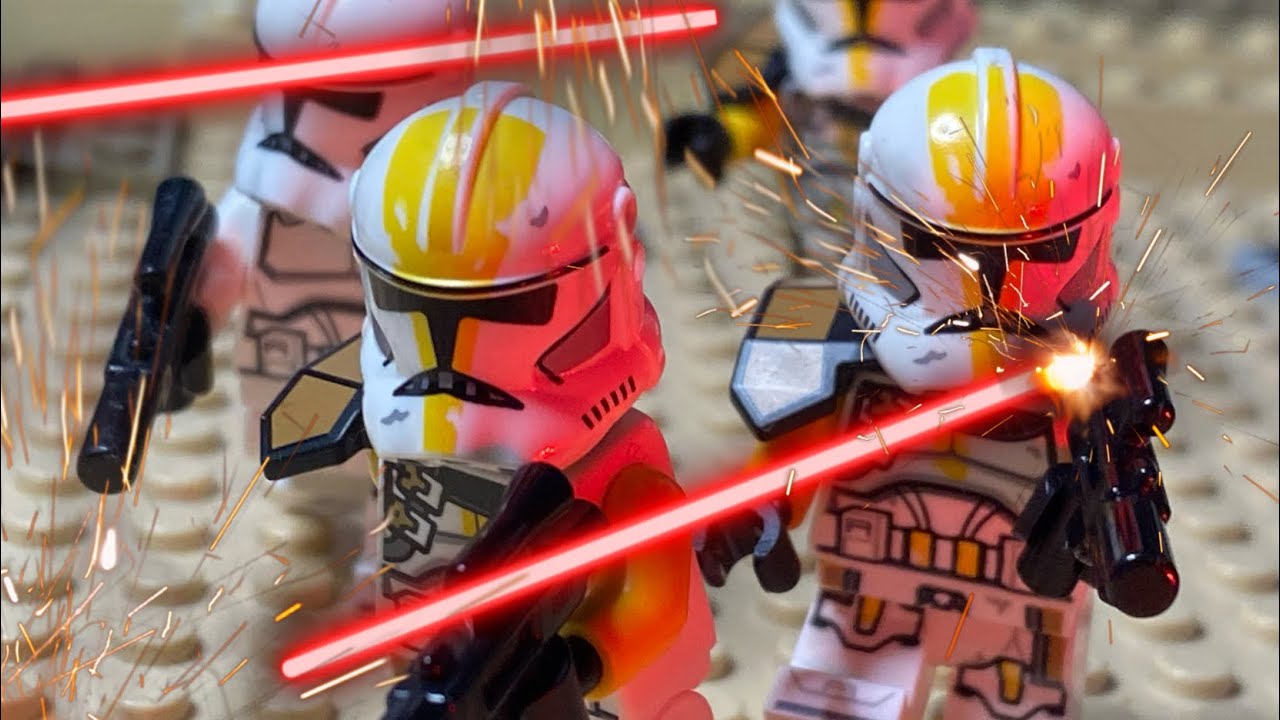 Clone wars lego stop motion #starwars #stopmotion #clonewars #lego 