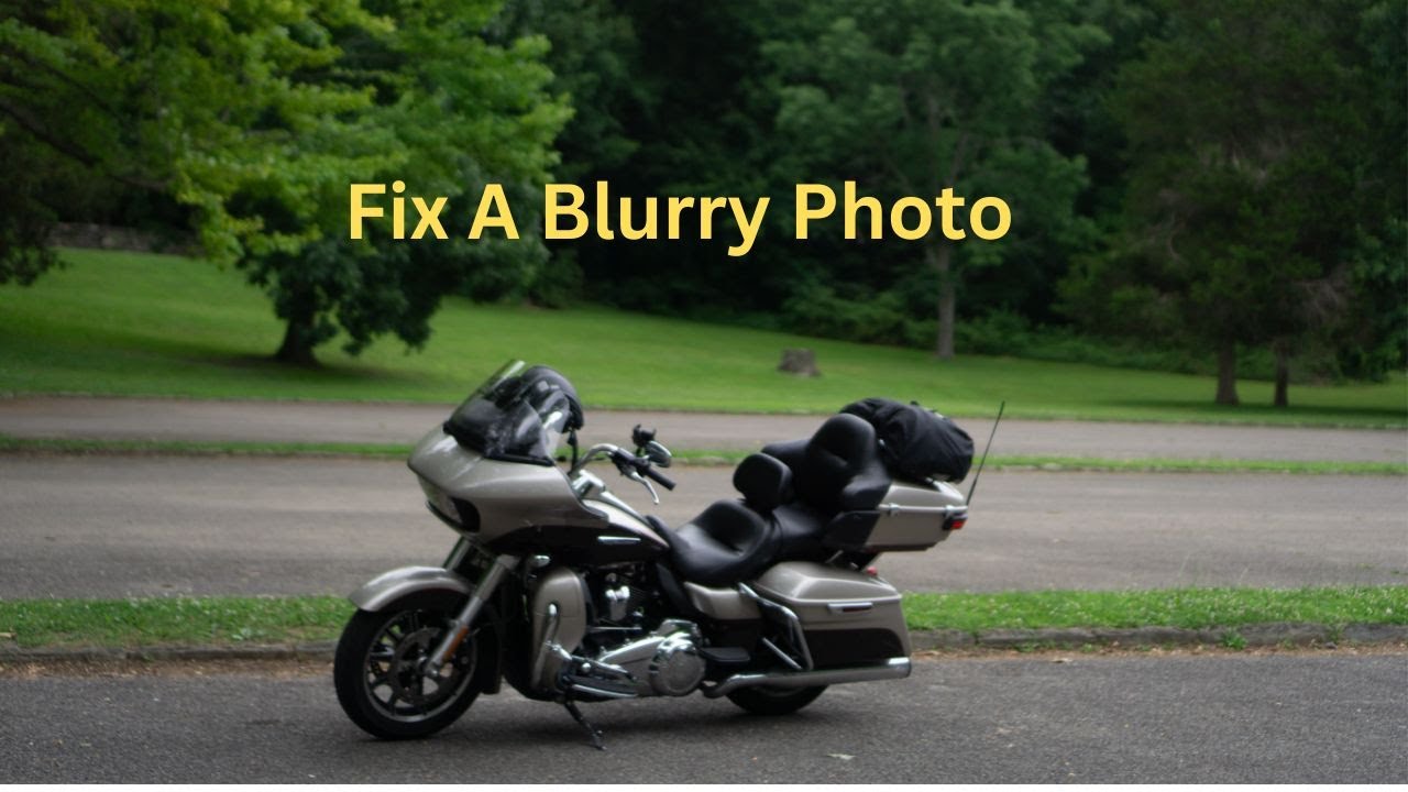 Photoshop Elements How To Fix A Blurry Picture