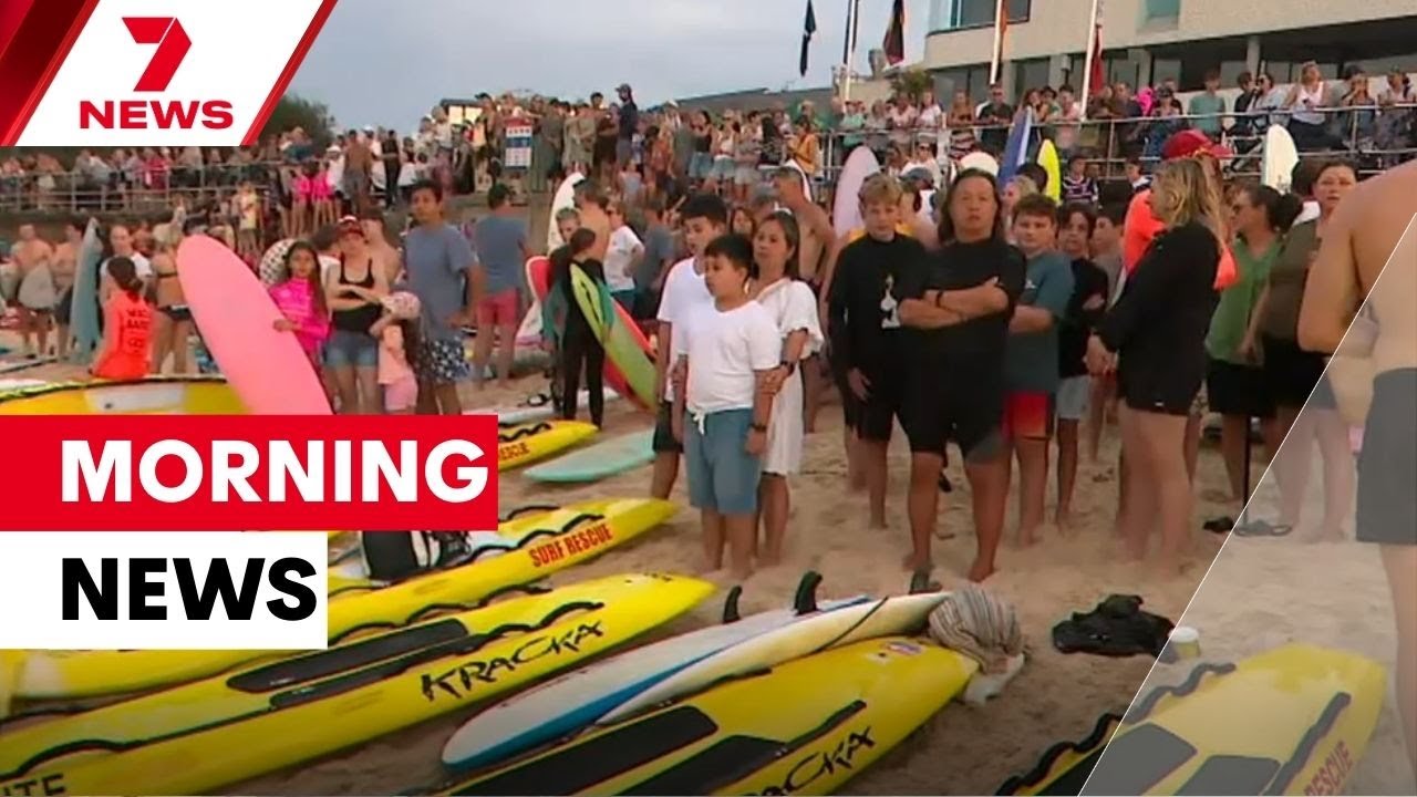 Former PM Kevin Rudd named in Epstein files; Nico Antic honoured in Bondi paddle out | 7NEWS