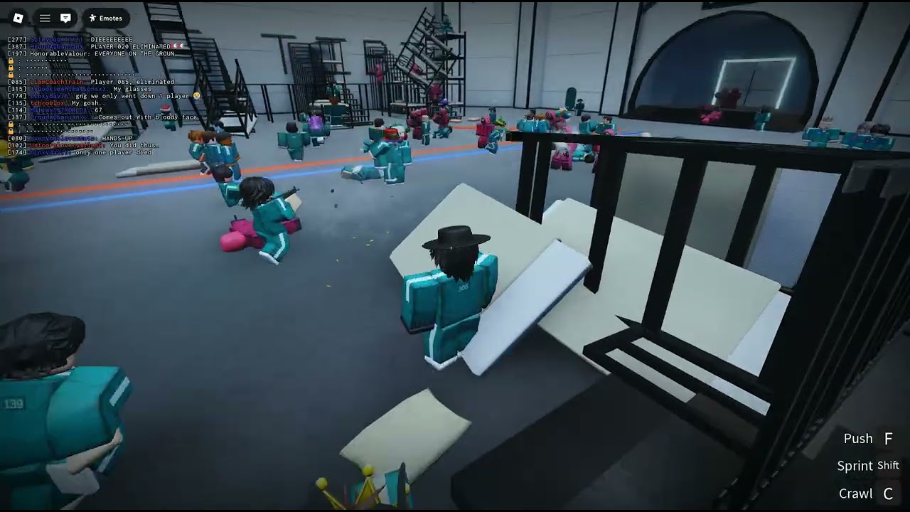 [The Splat Games] 112 Player Tournament Hide and Seek and Lights Out Gameplay