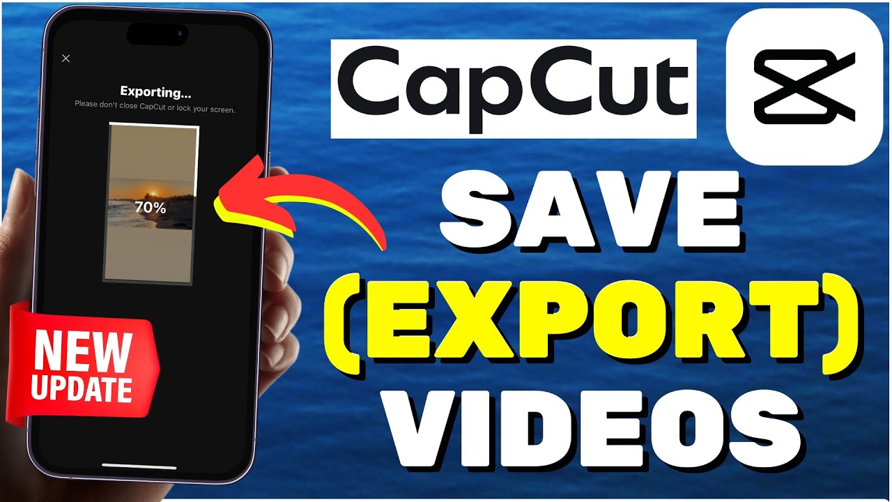 Как сохранить (экспортировать) видео из CapCut в галерею