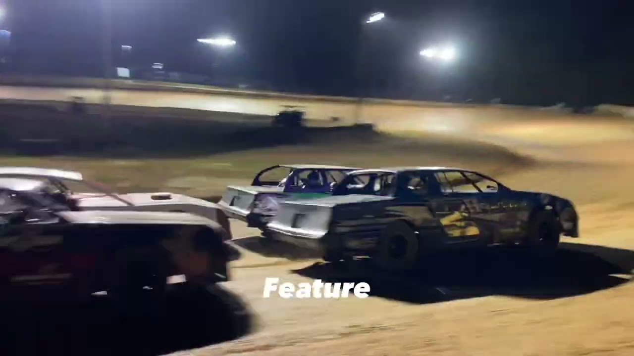 Factory Stock Heats and Feature at Hattiesburg Speedway