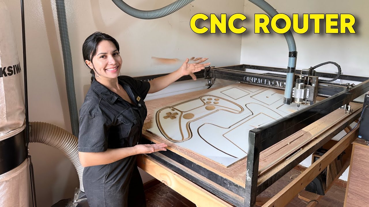 USINAGEM CNC ROUTER - GANHE MUITO DINHEIRO COM PERSONALIZADOS GAMES.