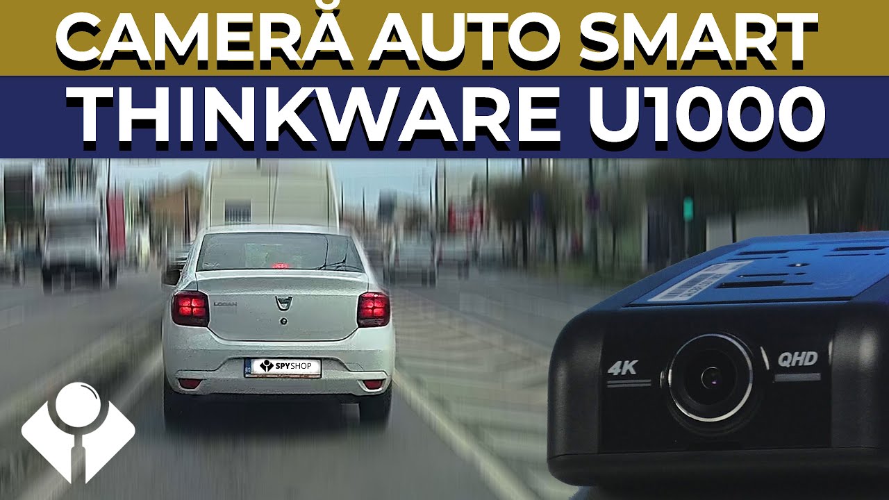 Camera asta auto poate evita accidentele | Thinkware U1000 4K