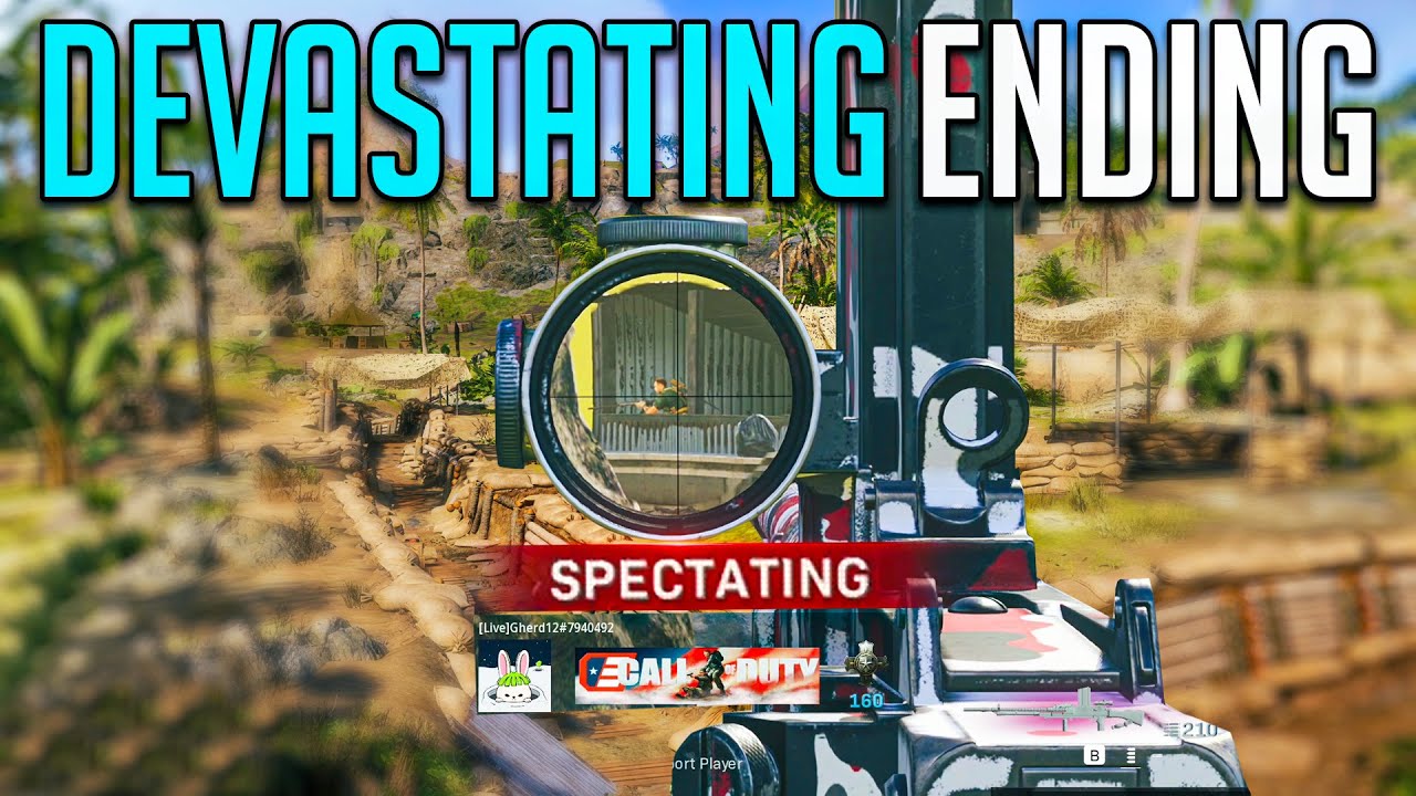 I spectated Solos and saw the MOST Devastating Ending to a Warzone game...