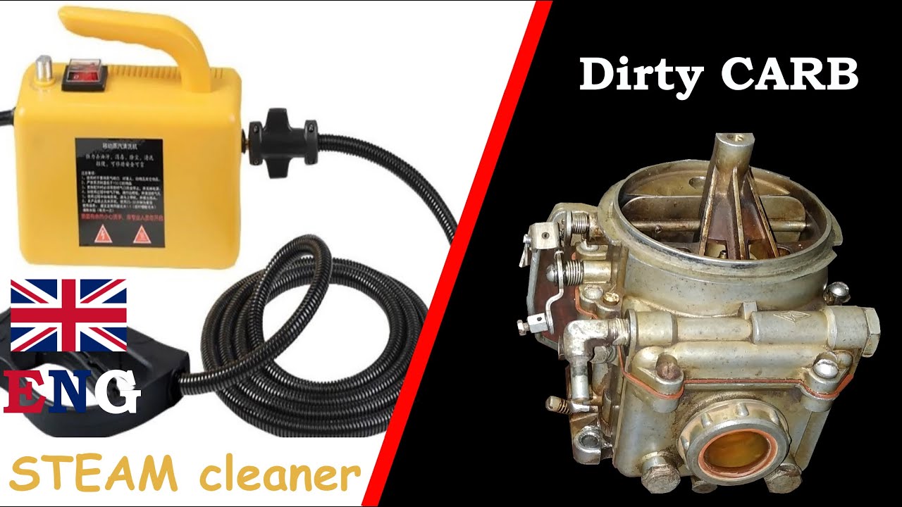 AliExpress steam cleaner garage test. Carburetor steam cleaning